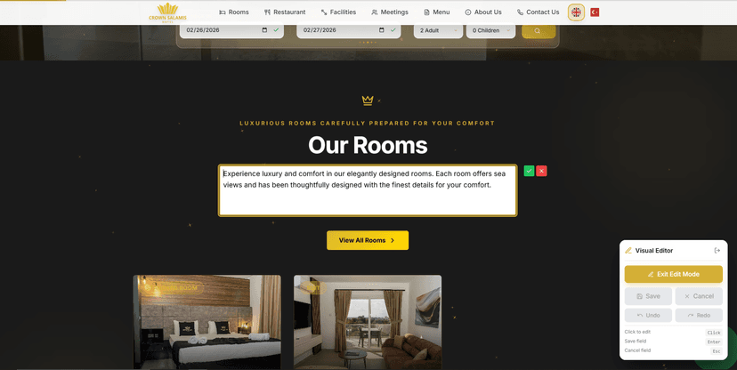 Crown Salamis Hotel - Online Boutique