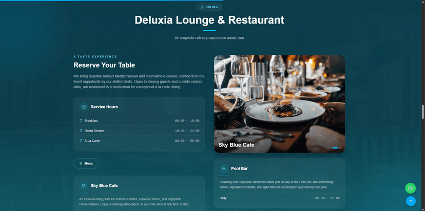 Deluxia Holiday Resort - Dining & Restaurant