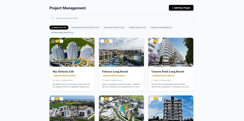 Uzun Group - Admin Project Management